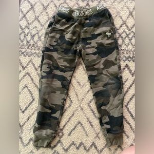 Boys Abercrombie camp joggers